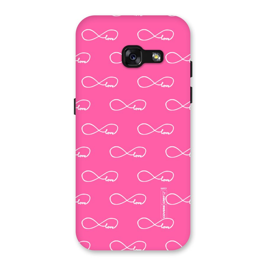 Infinity Love Back Case for Galaxy A3 (2017)