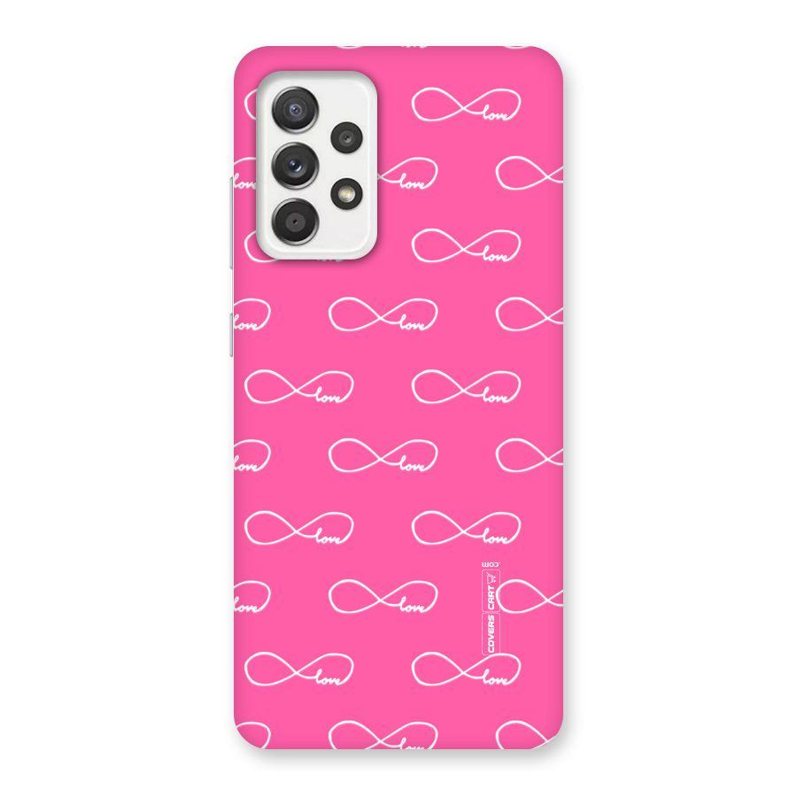 Infinity Love Back Case for Galaxy A52