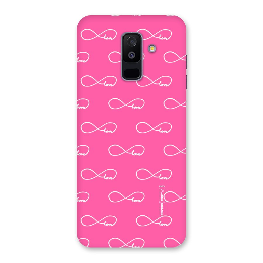 Infinity Love Back Case for Galaxy A6 Plus