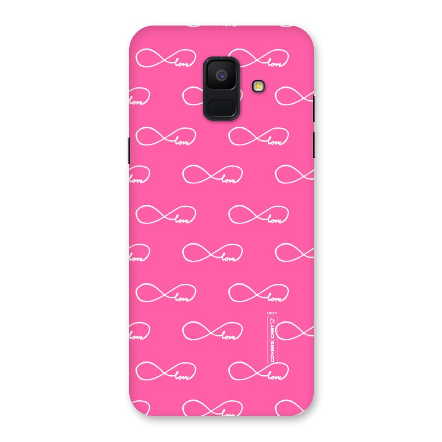 Infinity Love Back Case for Galaxy A6 (2018)