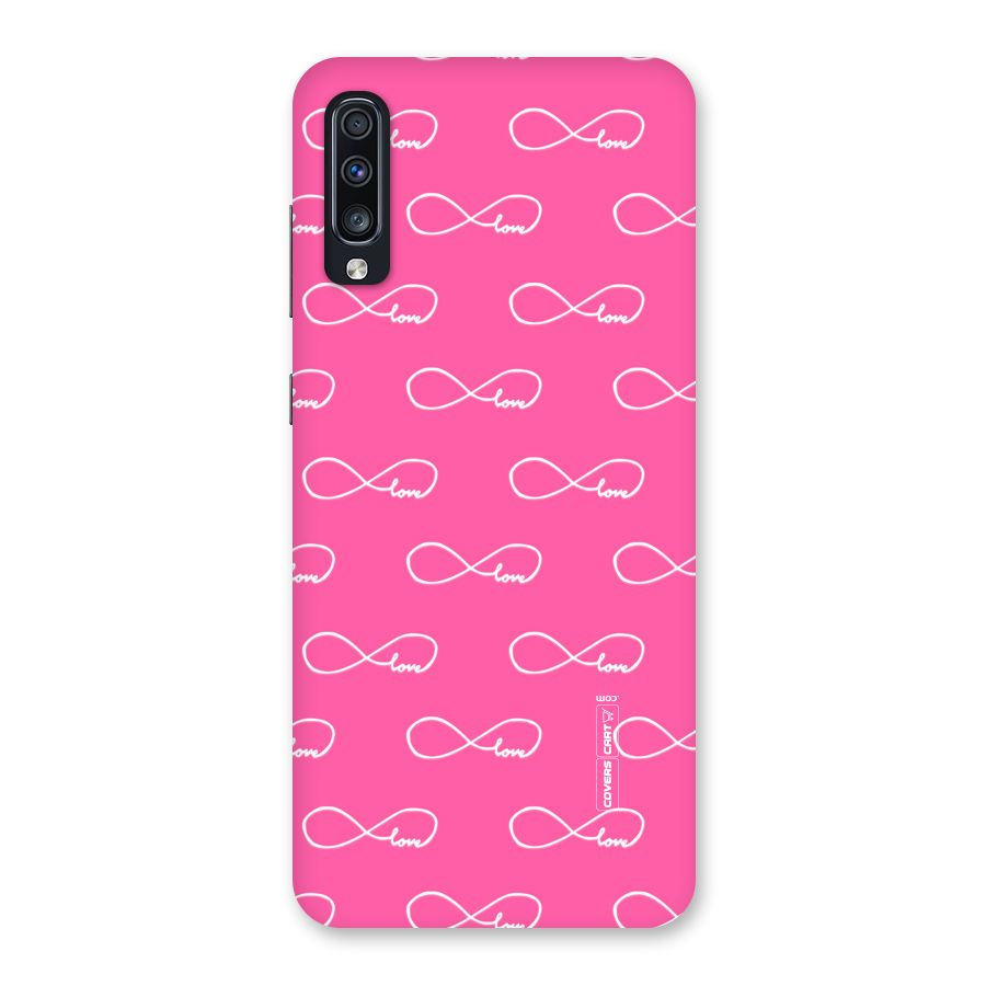 Infinity Love Back Case for Galaxy A70
