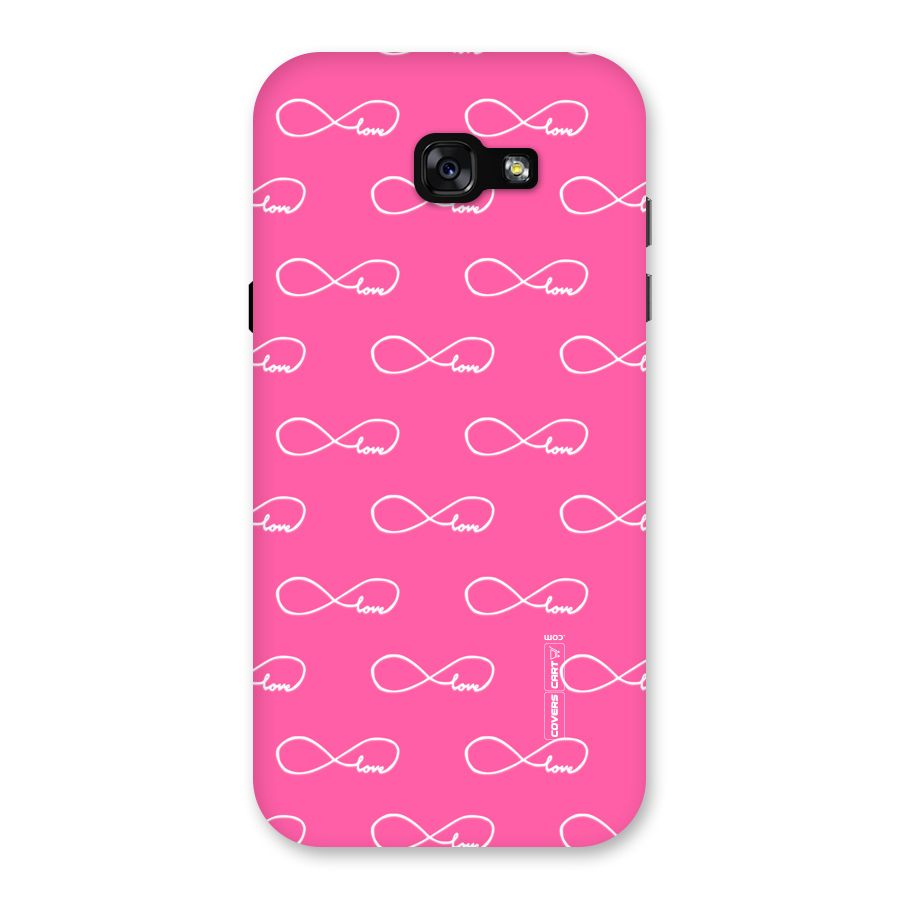Infinity Love Back Case for Galaxy A7 (2017)