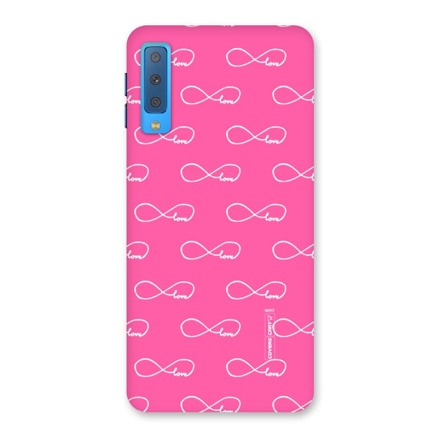Infinity Love Back Case for Galaxy A7 (2018)