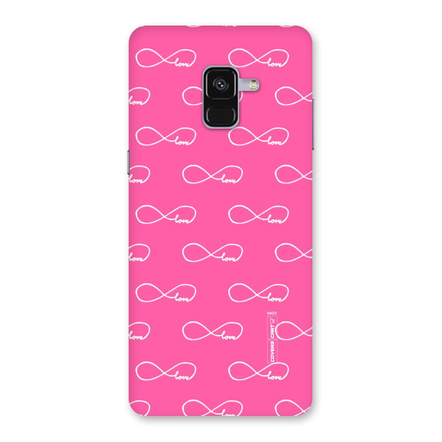 Infinity Love Back Case for Galaxy A8 Plus