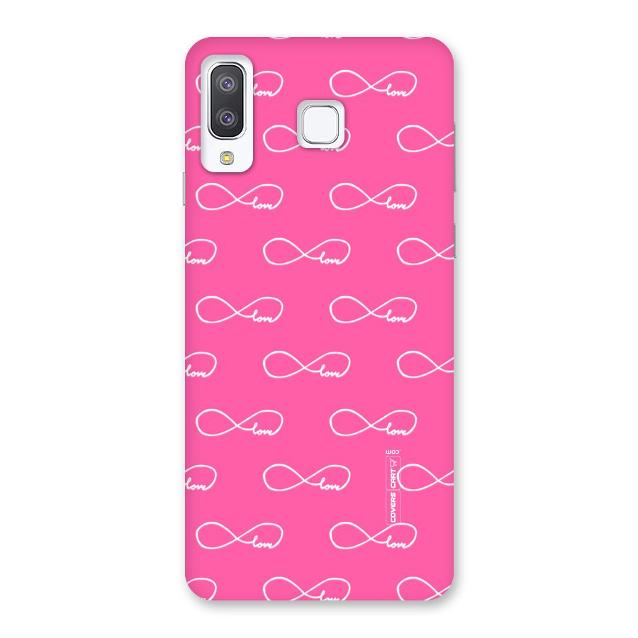 Infinity Love Back Case for Galaxy A8 Star