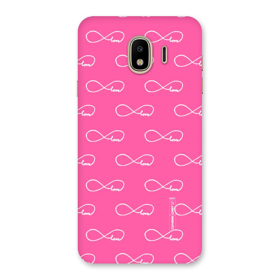 Infinity Love Back Case for Galaxy J4