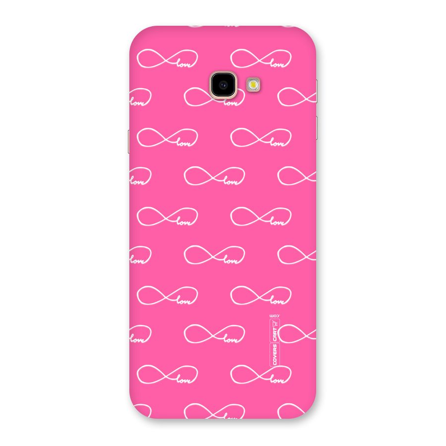 Infinity Love Back Case for Galaxy J4 Plus