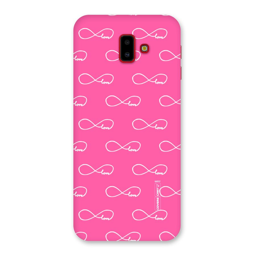 Infinity Love Back Case for Galaxy J6 Plus