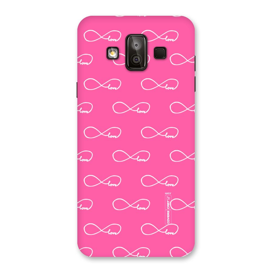 Infinity Love Back Case for Galaxy J7 Duo