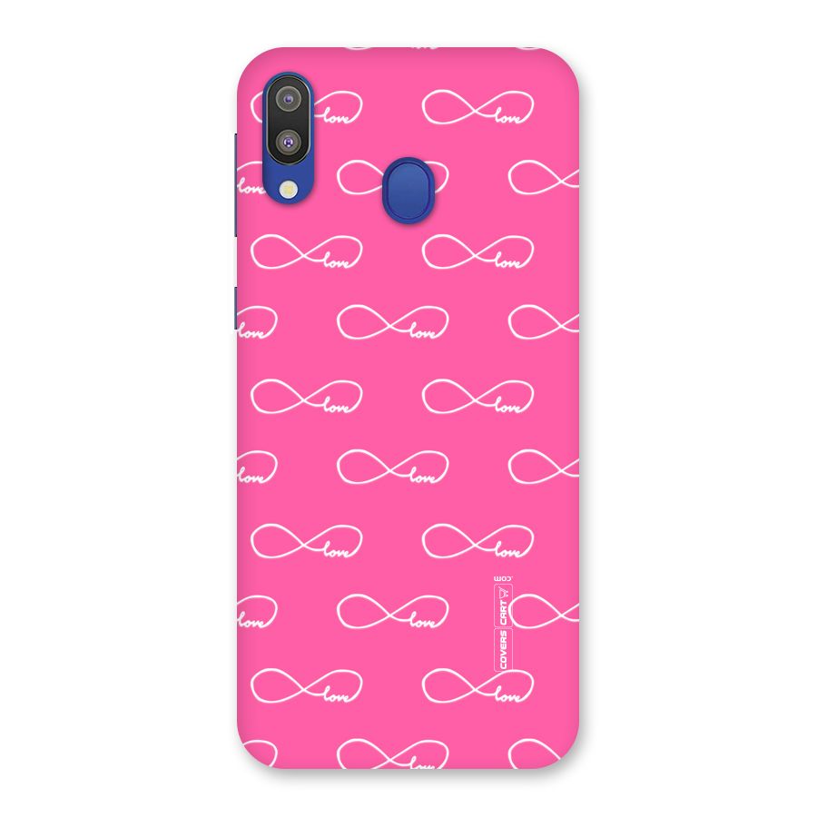 Infinity Love Back Case for Galaxy M20