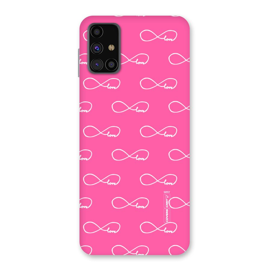 Infinity Love Back Case for Galaxy M31s
