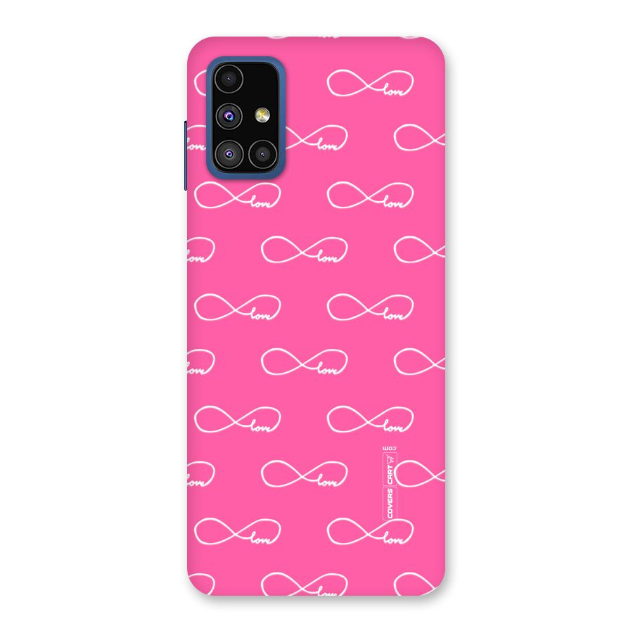 Infinity Love Back Case for Galaxy M51