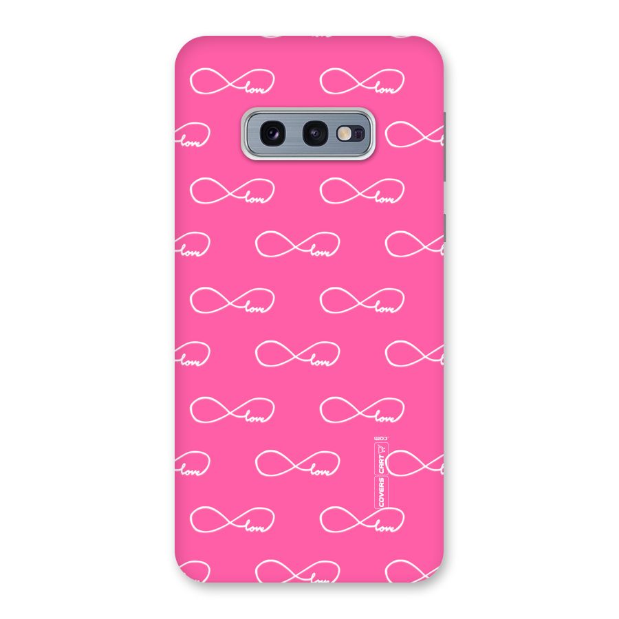 Infinity Love Back Case for Galaxy S10e