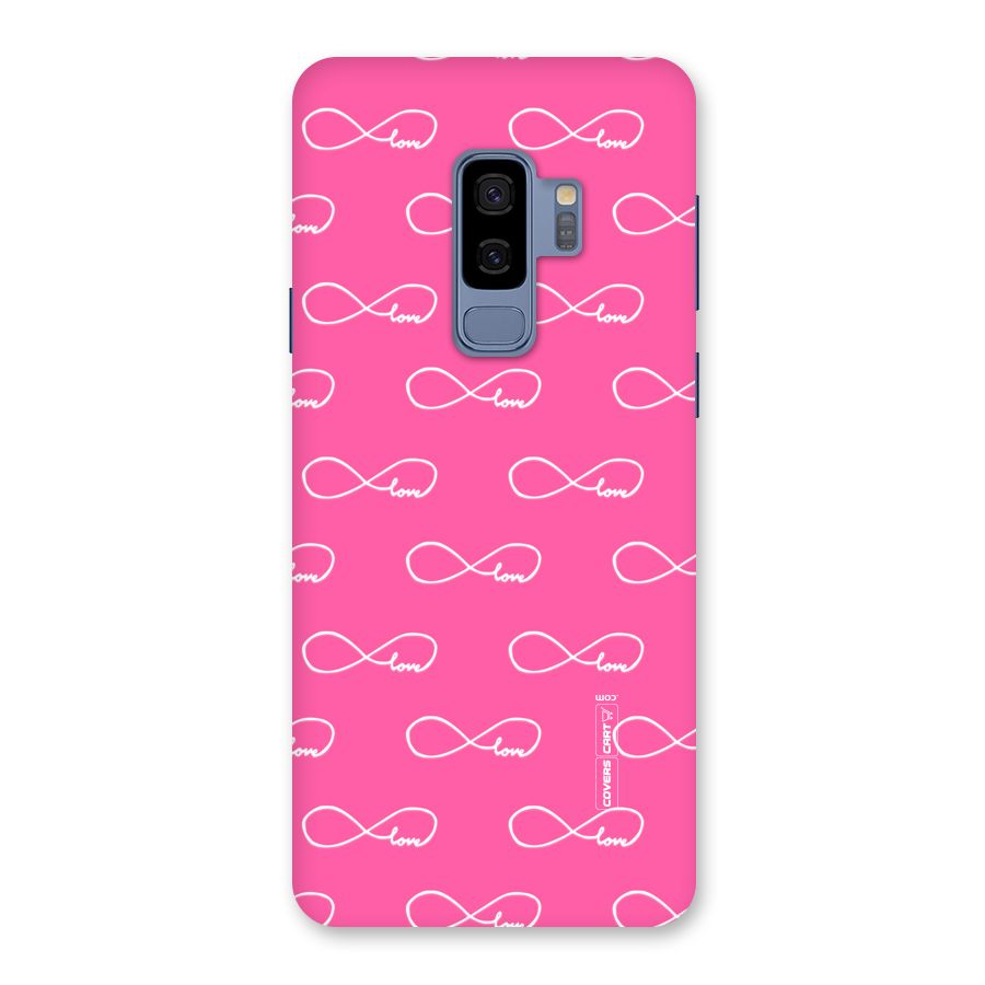 Infinity Love Back Case for Galaxy S9 Plus
