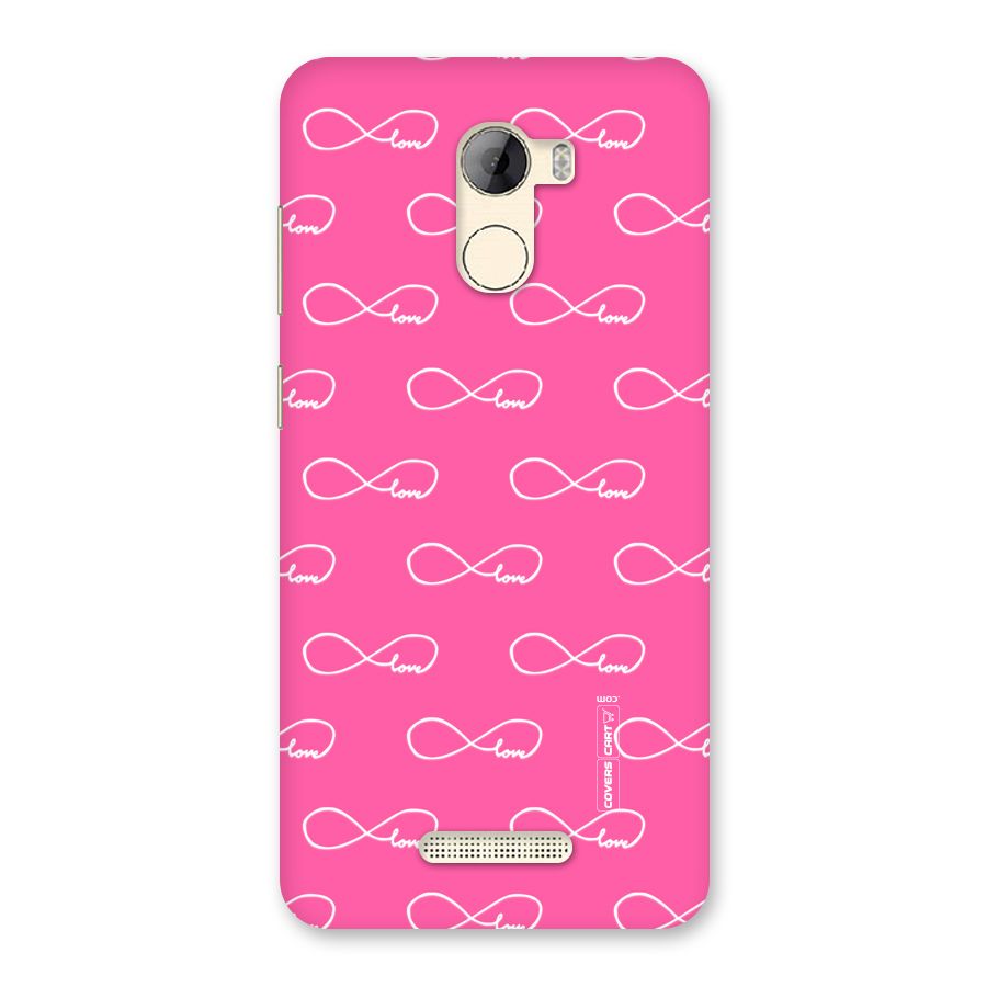 Infinity Love Back Case for Gionee A1 LIte