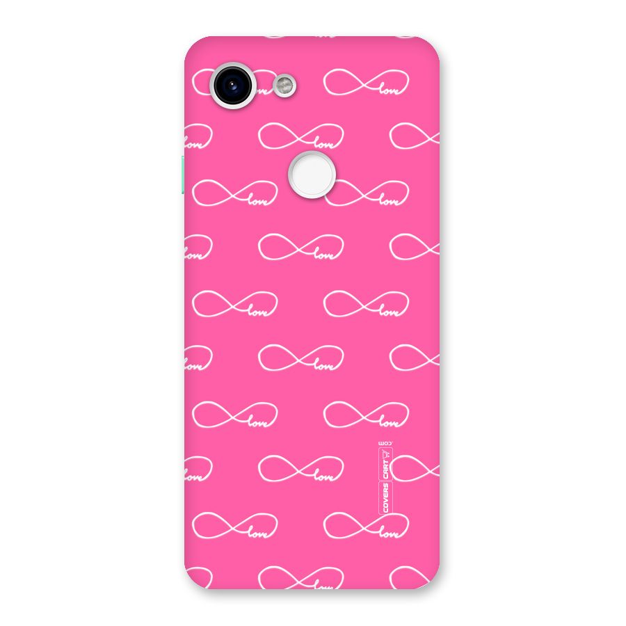 Infinity Love Back Case for Google Pixel 3