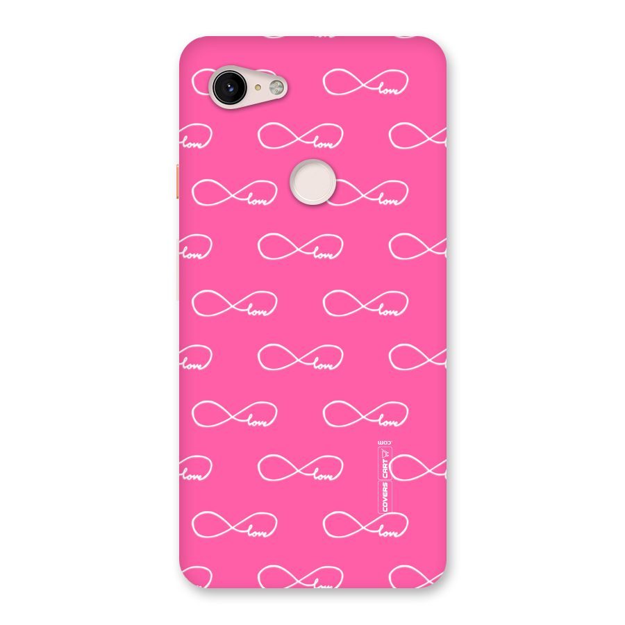 Infinity Love Back Case for Google Pixel 3 XL