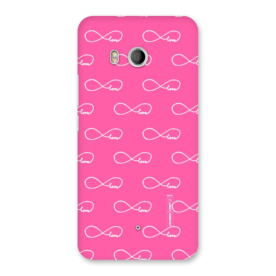 Infinity Love Back Case for HTC U11