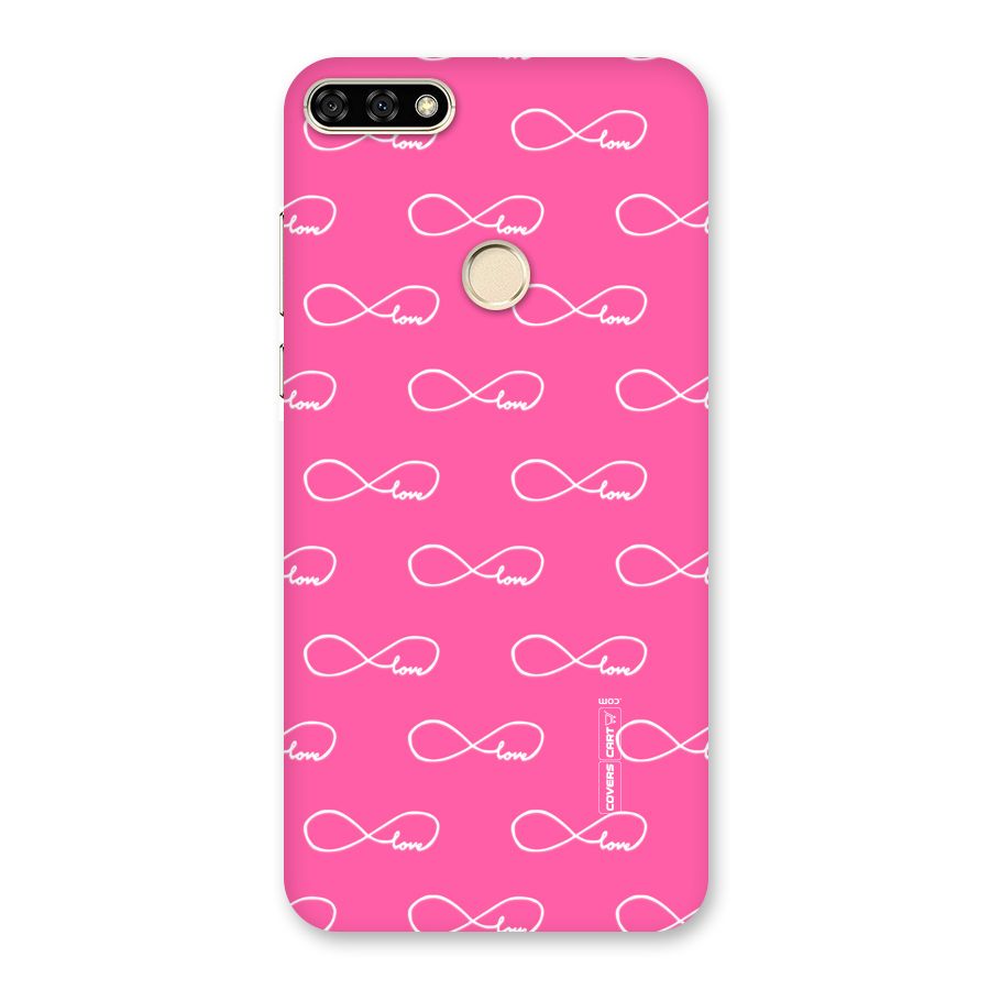 Infinity Love Back Case for Honor 7A