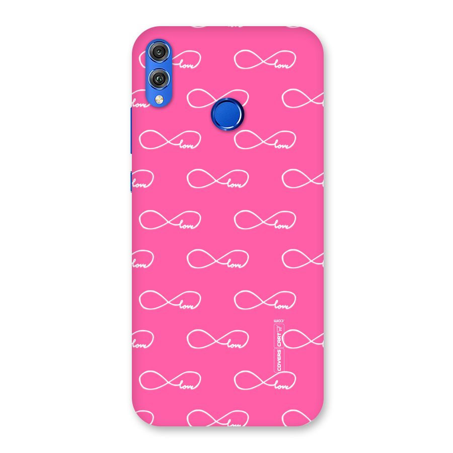 Infinity Love Back Case for Honor 8X