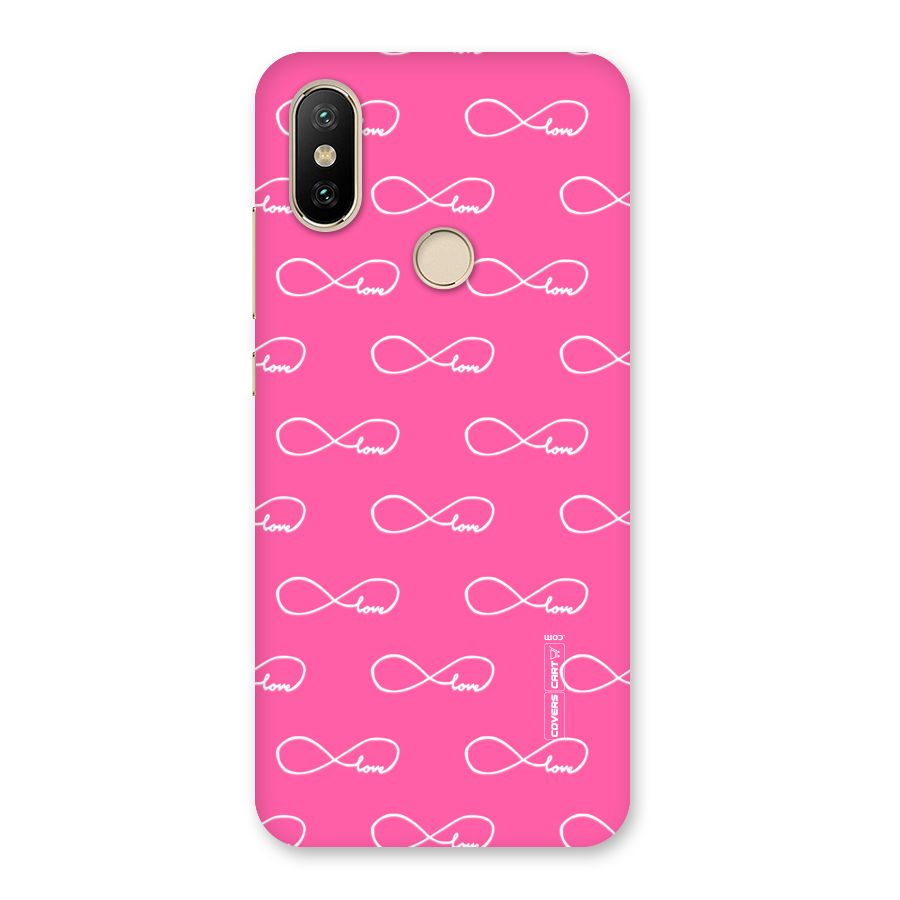 Infinity Love Back Case for Mi A2