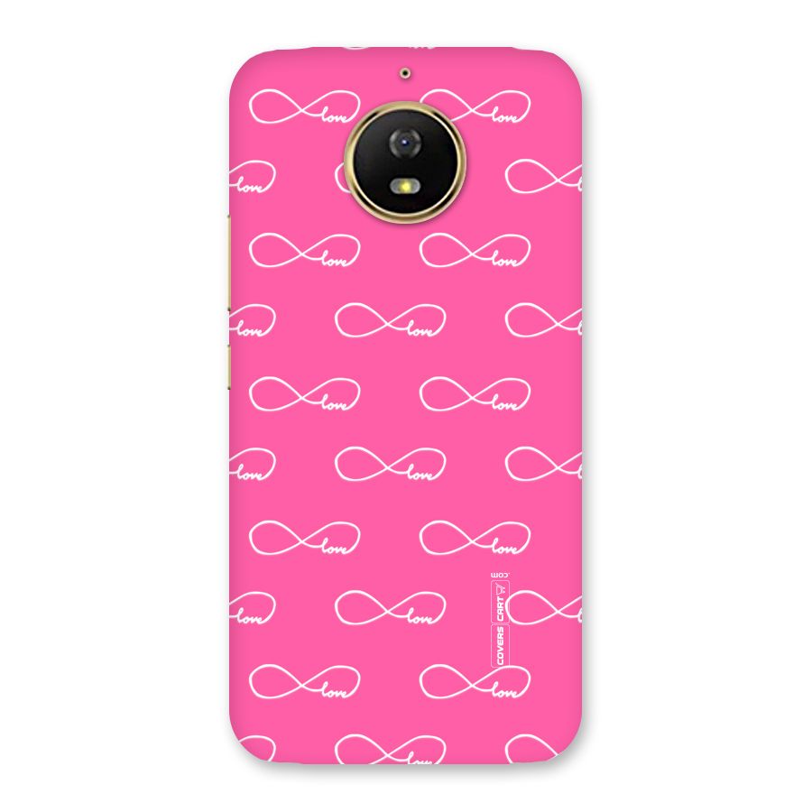 Infinity Love Back Case for Moto G5s