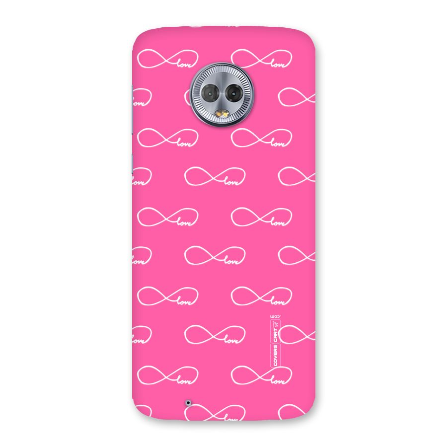 Infinity Love Back Case for Moto G6