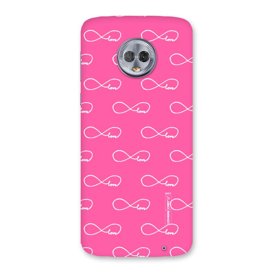 Infinity Love Back Case for Moto G6 Plus