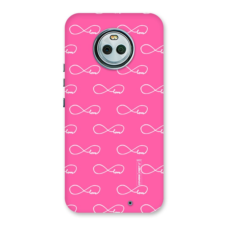 Infinity Love Back Case for Moto X4