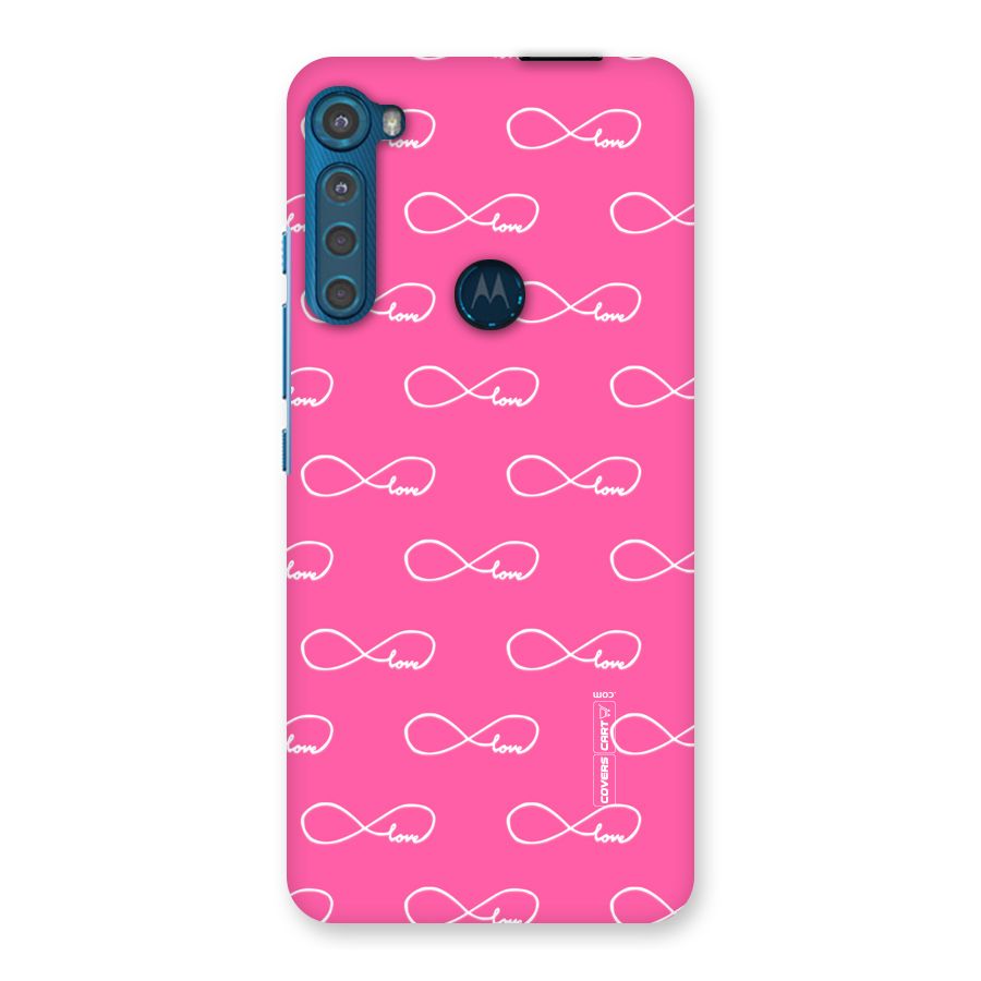Infinity Love Back Case for Motorola One Fusion Plus