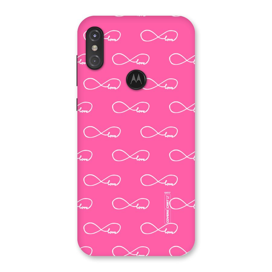 Infinity Love Back Case for Motorola One Power