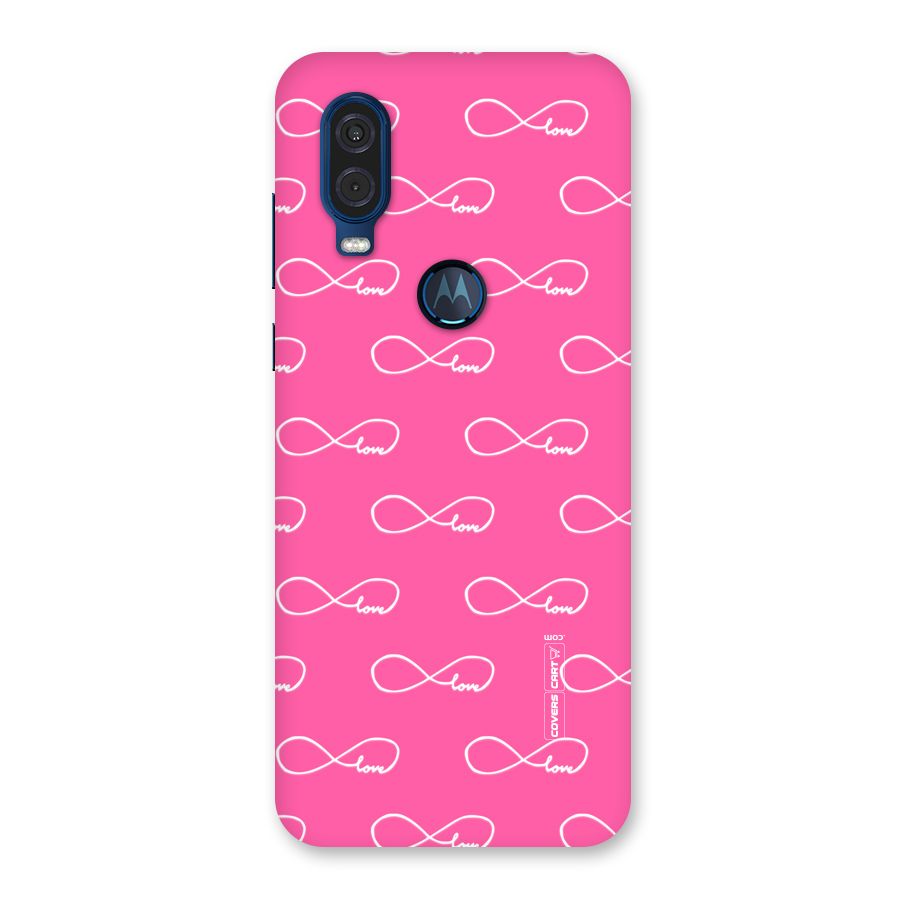 Infinity Love Back Case for Motorola One Vision