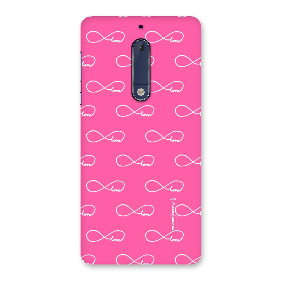 Infinity Love Back Case for Nokia 5