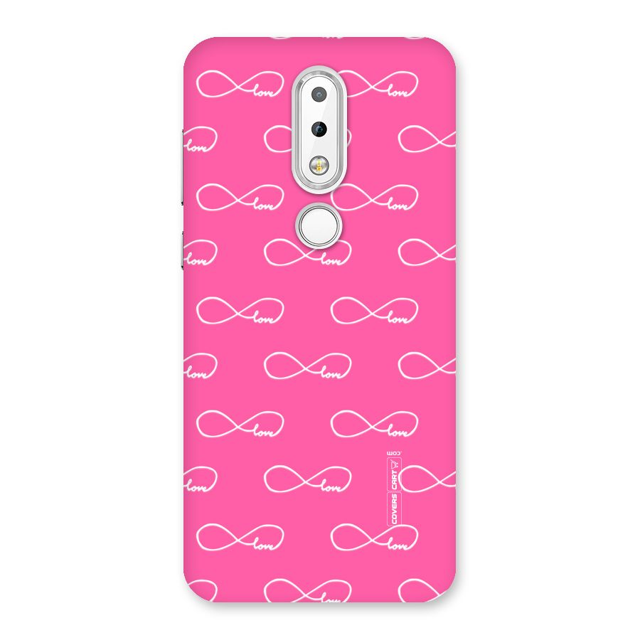 Infinity Love Back Case for Nokia 6.1 Plus