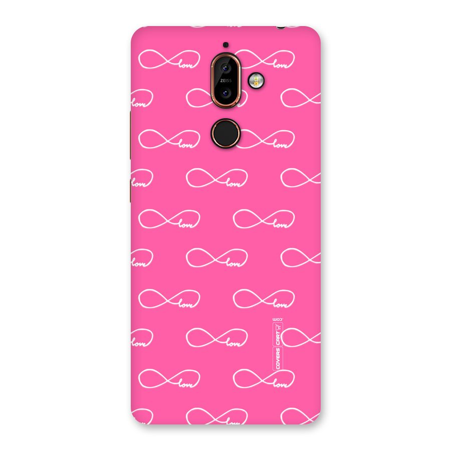 Infinity Love Back Case for Nokia 7 Plus