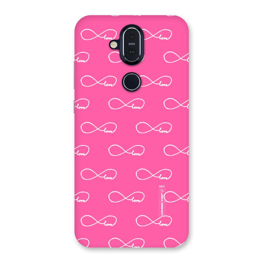 Infinity Love Back Case for Nokia 8.1