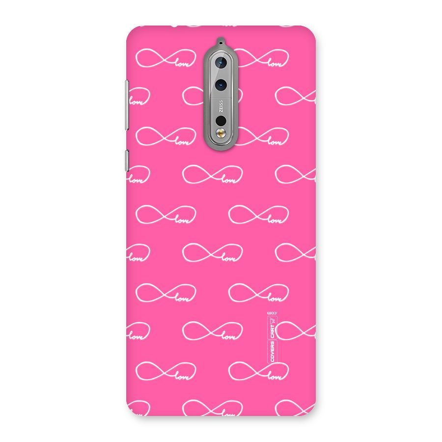 Infinity Love Back Case for Nokia 8