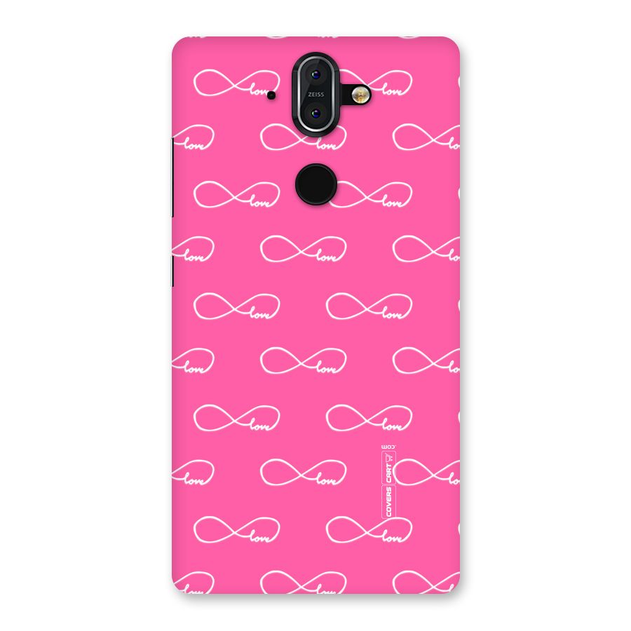 Infinity Love Back Case for Nokia 8 Sirocco