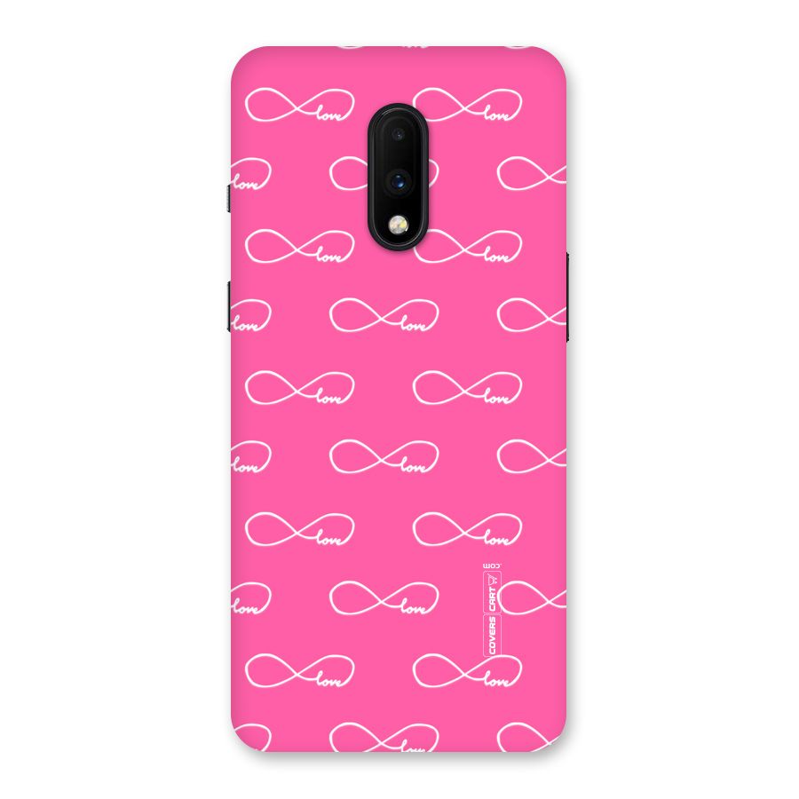 Infinity Love Back Case for OnePlus 7