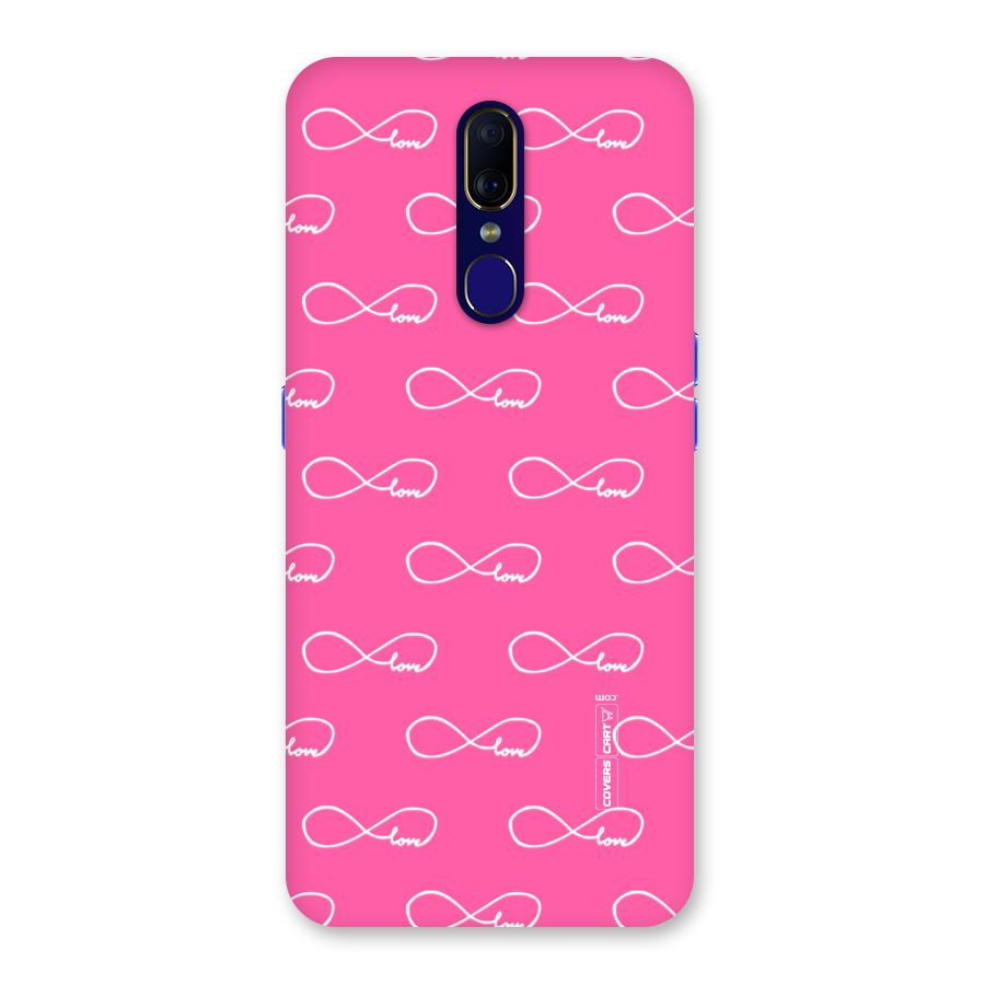 Infinity Love Back Case for Oppo F11