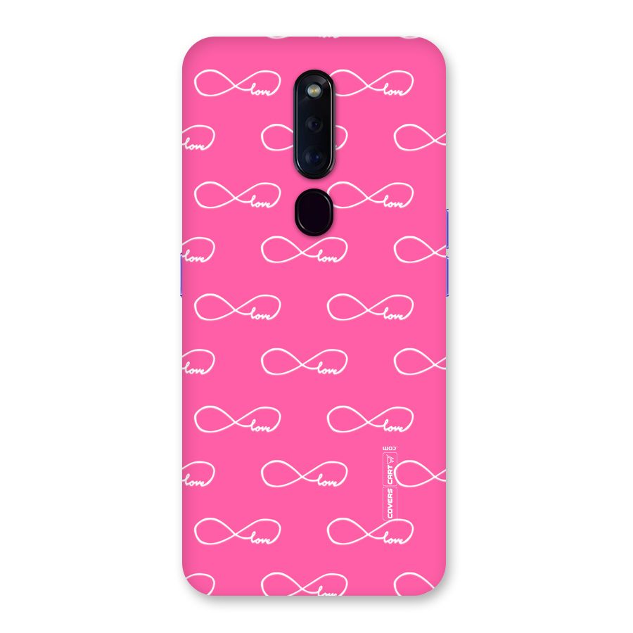Infinity Love Back Case for Oppo F11 Pro
