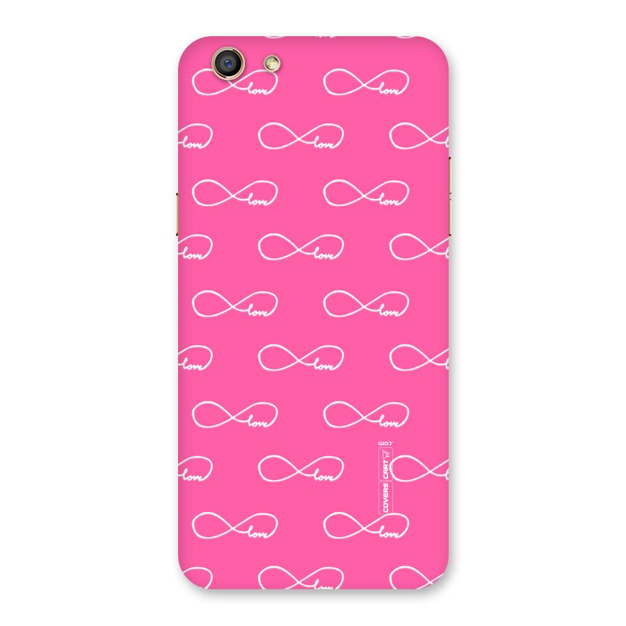 Infinity Love Back Case for Oppo F3