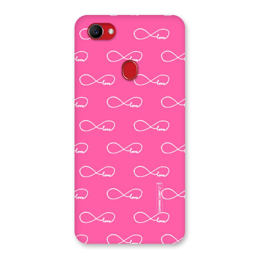 Infinity Love Back Case for Oppo F7
