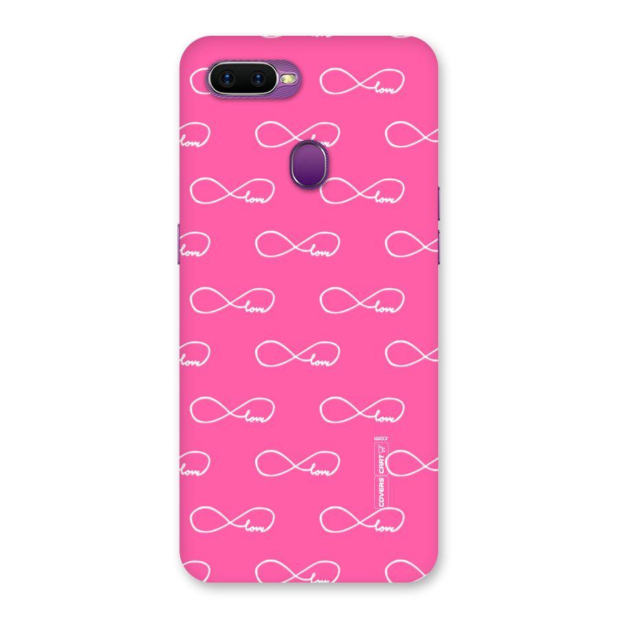 Infinity Love Back Case for Oppo F9