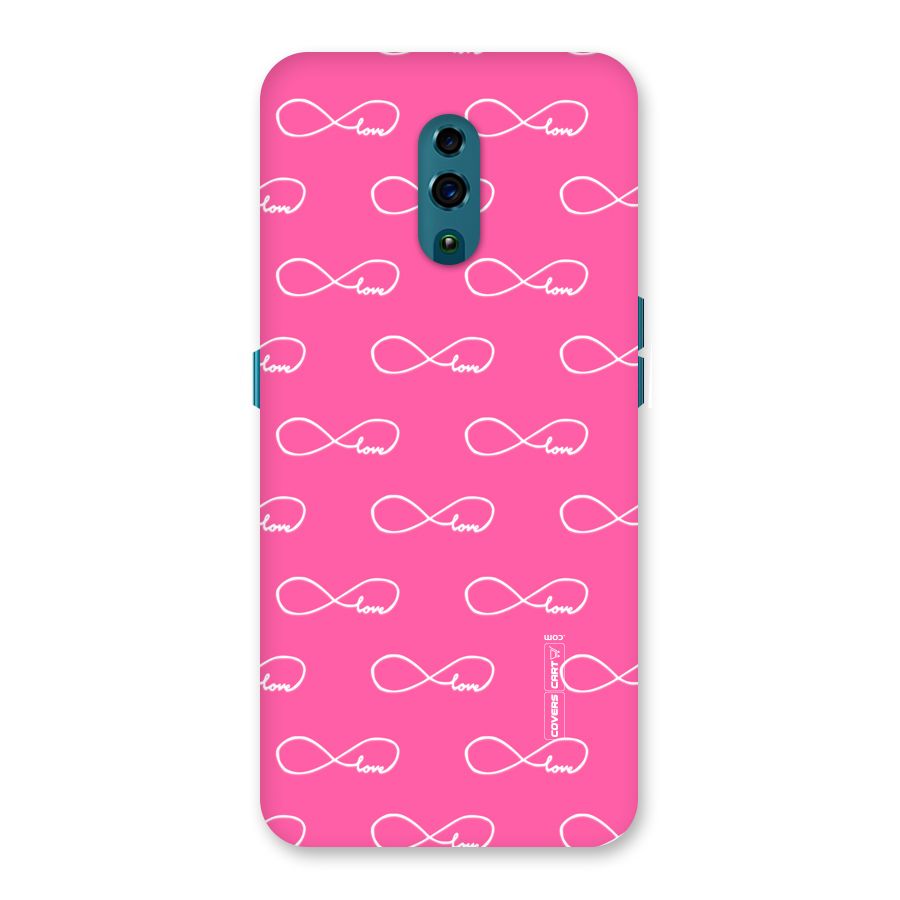 Infinity Love Back Case for Oppo Reno