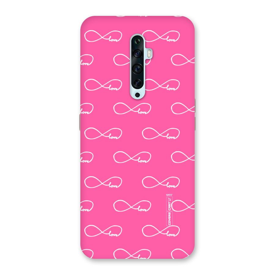 Infinity Love Back Case for Oppo Reno2 F