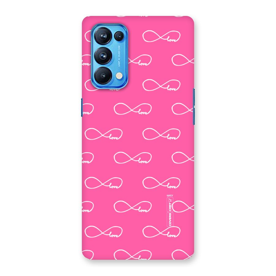 Infinity Love Back Case for Oppo Reno5 Pro 5G