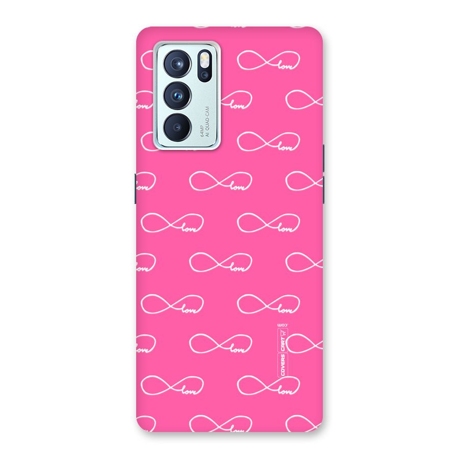 Infinity Love Back Case for Oppo Reno6 Pro 5G