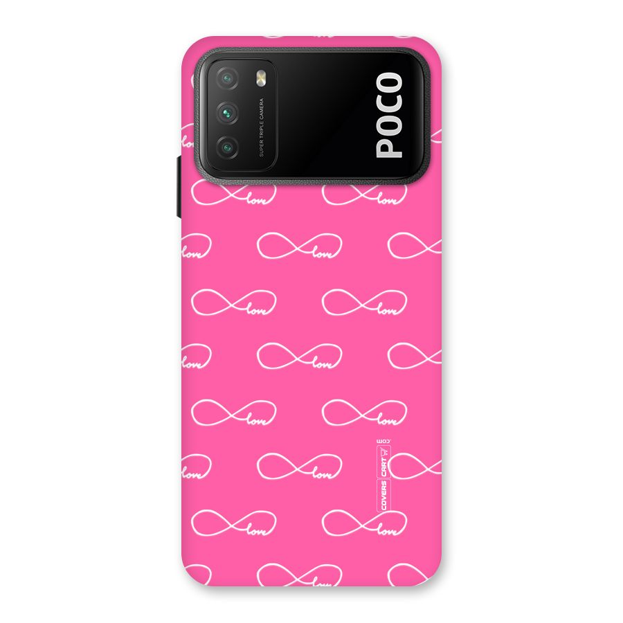 Infinity Love Back Case for Poco M3