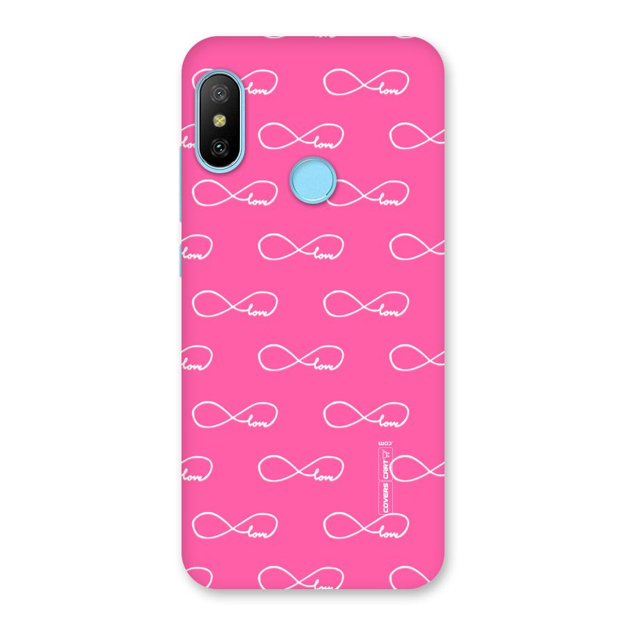 Infinity Love Back Case for Redmi 6 Pro